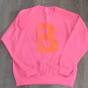 Buffalo Neon Pink Sweatshirt - Women's